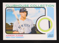 Aaron Judge 2022 Topps Heritage Clubhouse Collection Relic #CCRAJ at PristineAuction.com
