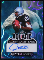 Raghib "Rocket" Ismail 2025 Leaf Optichrome Aquatic Autographs Great White Shark Raywave #A-RI1 #1/1 at PristineAuction.com