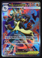 Mega Lucario ex 2025 Pokemon TCG Mega Evolution #160 at PristineAuction.com