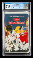 1992 "101 Dalmatians" Factory Sealed VHS Tape (CGC 7.5) at PristineAuction.com
