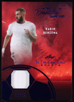 Karim Benzema 2025 Leaf ITG Used In the Beautiful Game Match-Used Blue #BU9 #63/65 at PristineAuction.com