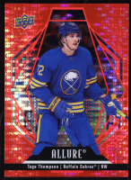 Tage Thompson 2022-23 Upper Deck Allure Red Rainbow #79 at PristineAuction.com