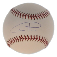 Carl Pavano Signed OML Baseball (Steiner & MLB) at PristineAuction.com