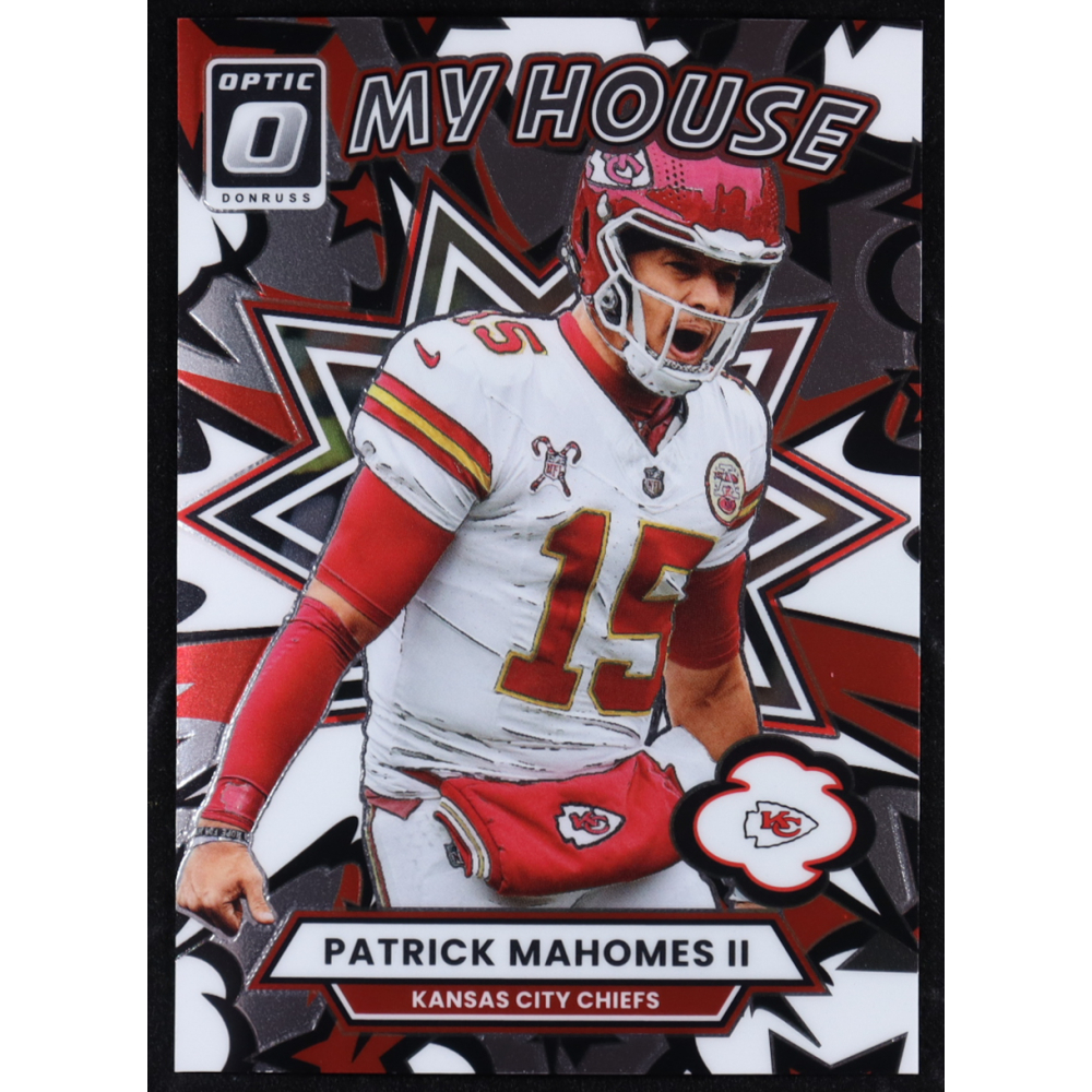 Patrick Mahomes II 2025 Panini Donruss Optic My House #6 | Pristine Auction