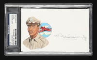 Lee "Buddy" Archer Signed Cut with Portrait (PSA) at PristineAuction.com