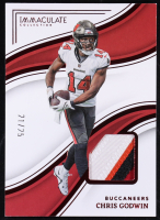 Chris Godwin 2023 Panini Immaculate Collection Red JSY #95 #21/25 at PristineAuction.com