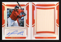 David Ortiz 2023 Panini National Treasures Jumbo Material Signatures #JMSDO #6/10 at PristineAuction.com