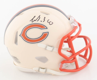 Luther Burden III Signed Bears Retro Alternate Speed Mini Helmet (Schwartz) at PristineAuction.com