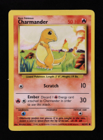 Charmander 1999 Pokemon Base Unlimited #46 at PristineAuction.com