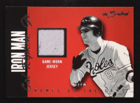 Cal Ripken Jr. 2004 Fleer Inscribed Names Of The Game Game-Worn Jersey #NGJ-CR at PristineAuction.com