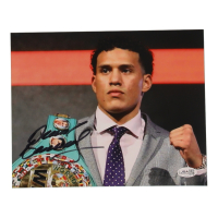 David Benavidez Signed 8x10 Photo (JSA) at PristineAuction.com