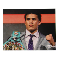 David Benavidez Signed 8x10 Photo (JSA) at PristineAuction.com