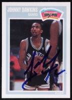 Johnny Dawkins Signed 1989-90 Fleer #143 (Beckett) at PristineAuction.com
