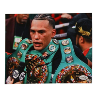David Benavidez Signed 8x10 Photo (JSA) at PristineAuction.com