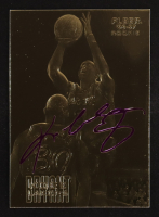Kobe Bryant 1996-97 Fleer 23KT Gold Card Rookie 23KT Purple Signature #NNO RC at PristineAuction.com