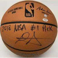 Deandre Ayton Signed LE Official NBA Game Ball Inscribed "2018 NBA #1 Pick" (Game Day Legends & Steiner) at PristineAuction.com