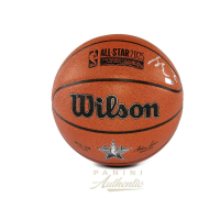 Shai Gilgeous-Alexander Signed 2025 NBA All-Star Game Logo Basketball (Panini) at PristineAuction.com