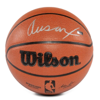 Ausar Thompson Signed NBA Basketball (Panini) at PristineAuction.com
