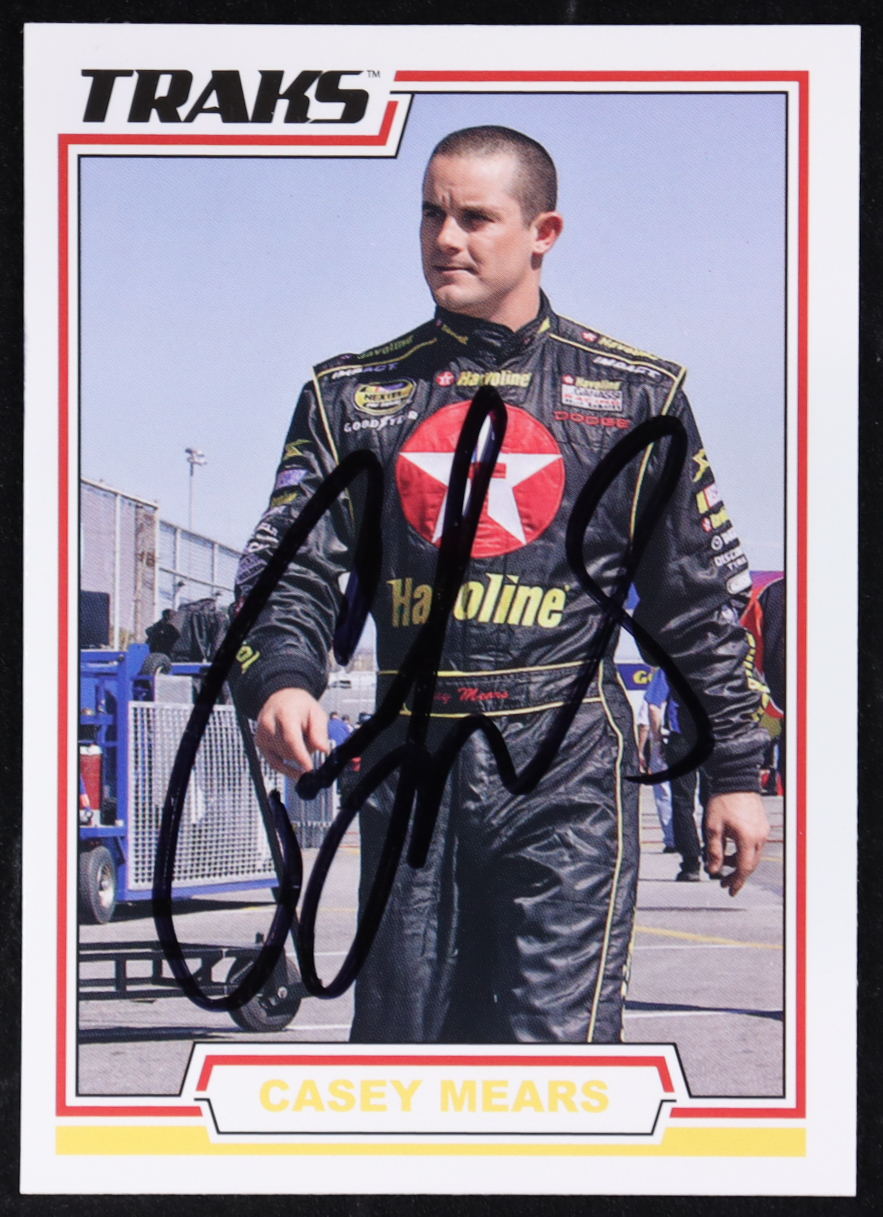 Casey Mears Signed 2006 TRAKS #23 (Beckett) at PristineAuction.com Casey Mears Signed 2006 TRAKS #23 (Beckett) at PristineAuction.com
