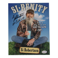 Si Robertson Signed "Duck Dynasty" 8x10 Photo with Inscription (ACOA) at PristineAuction.com