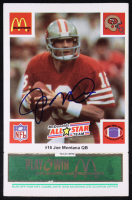 Joe Montana Signed 1986 McDonald's All-Stars Green Tab #16 (Beckett) at PristineAuction.com