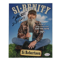 Si Robertson Signed "Duck Dynasty" 8x10 Photo with Inscription (ACOA) at PristineAuction.com