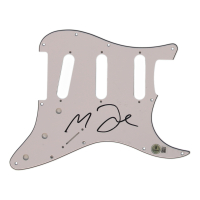 Mark Foster Signed 11" Guitar Pickguard (Beckett) at PristineAuction.com