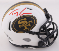Trey Lance Signed 49ers Lunar Eclipse Alternate Speed Mini Helmet (Beckett) at PristineAuction.com