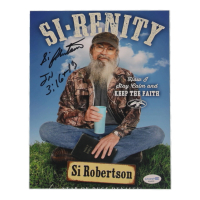 Si Robertson Signed "Duck Dynasty" 8x10 Photo with Inscription (ACOA) at PristineAuction.com