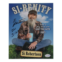Si Robertson Signed "Duck Dynasty" 8x10 Photo with Inscription (ACOA) at PristineAuction.com
