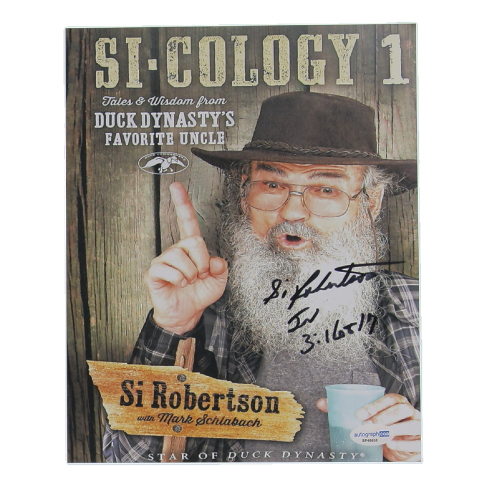 Si Robertson Signed "Duck Dynasty" 8x10 Photo with Inscription (ACOA) at PristineAuction.com