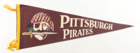 1960 Pittsburgh Pirates Felt Pennant Flag at PristineAuction.com