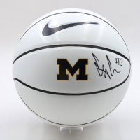 Elliot Cadeau Signed Michigan Wolverines Logo Basketball (JSA) at PristineAuction.com