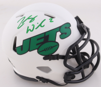 Zach Wilson Signed Jets Lunar Eclipse Alternate Speed Mini Helmet (Beckett) at PristineAuction.com