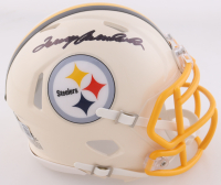 Terry Bradshaw Signed Steelers Retro Alternate Speed Mini Helmet (Beckett) at PristineAuction.com