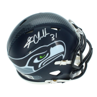 Kam Chancellor Signed Seahawks Speed Mini Helmet (Beckett) at PristineAuction.com