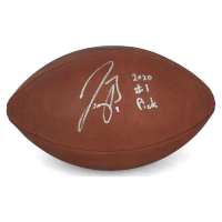 Joe Burrow Signed "The Duke" NFL Official Game Ball Inscribed "2020 #1 Pick" (Fanatics) at PristineAuction.com