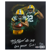 MarShawn Lloyd Signed LE Packers 8x10 Photo Inscribed "Go Pack Go" (Game Day Legends & Beckett) at PristineAuction.com
