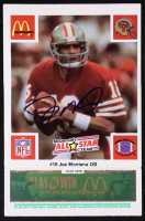 Joe Montana Signed 1986 McDonald's All-Stars Green Tab #16 (Beckett) at PristineAuction.com