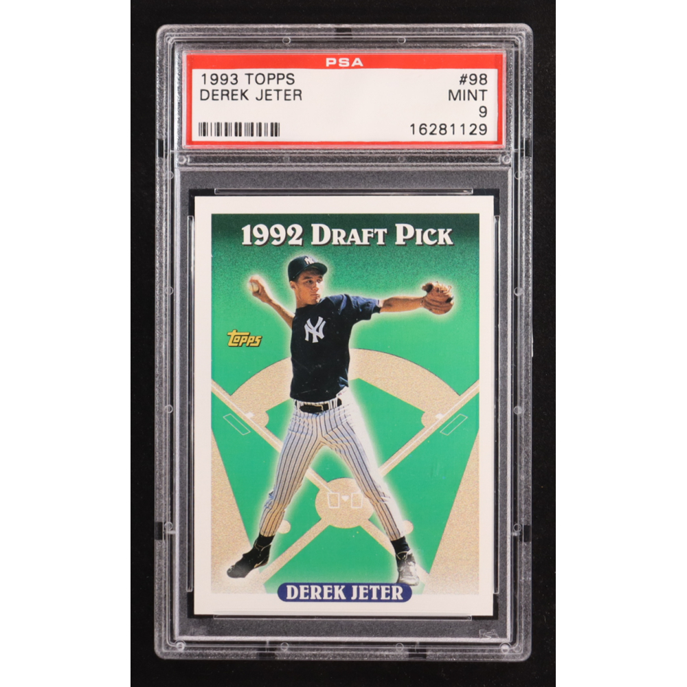Derek Jeter 1993 Topps #98 RC (PSA 9) at PristineAuction.com