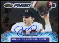 Joe Montana Signed 2000 Finest Moments Jumbos #7 (Beckett) at PristineAuction.com