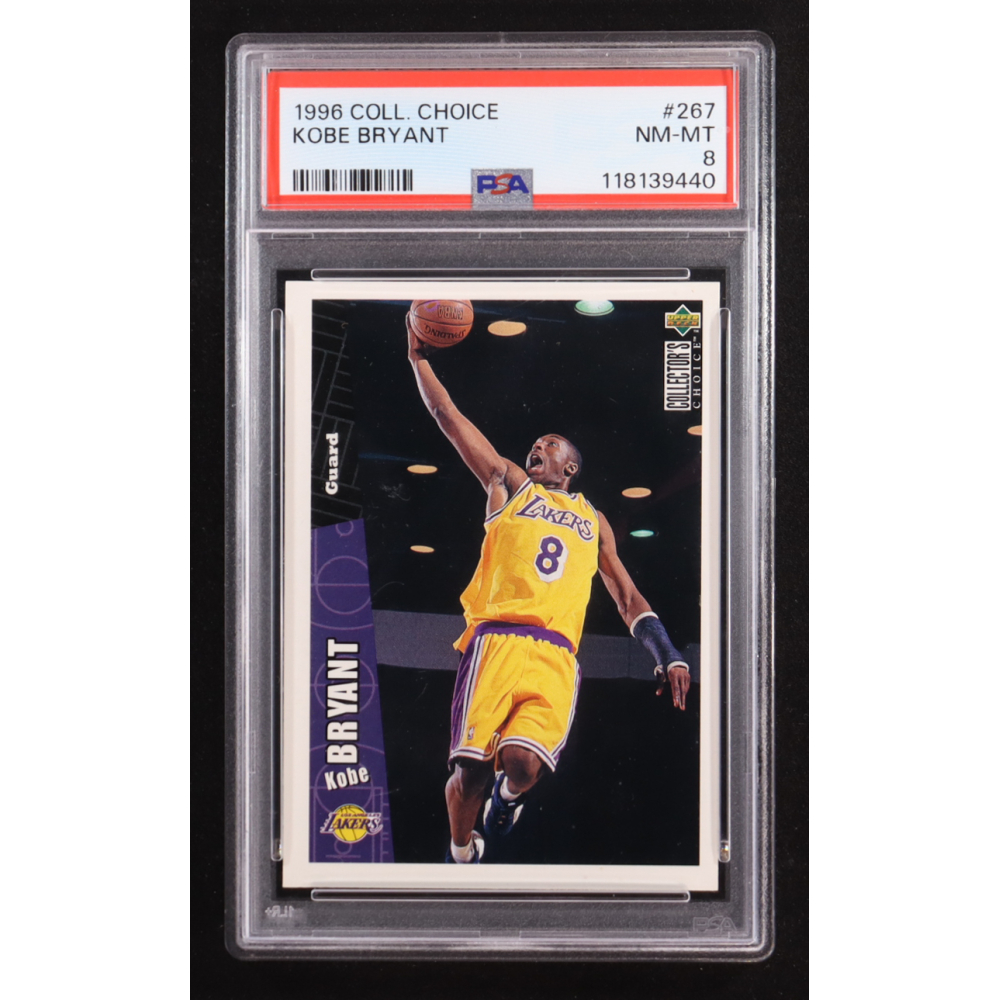 Kobe Bryant 1996 Upper Deck Collector's Choice #267 RC (PSA 8) at PristineAuction.com