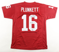 Jim Plunkett Signed Jersey Inscribed "Heisman '70" (Schwartz) at PristineAuction.com