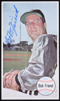 Bob Friend Signed 1964 Topps Giants #28 SP (Beckett) at PristineAuction.com