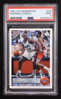 Shaquille O'Neal 1992 Upper Deck Mcdonald's Future Force #P43 RC (PSA 9) at PristineAuction.com