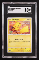 Pikachu 2024 Pokemon Card Game Scarlet & Violet Cyber Judge Japanese #023 (SGC 10) at PristineAuction.com