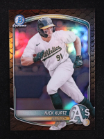 Nick Kurtz 2025 Bowman Chrome Prospects Reptilian Refractors #BCP114 RC at PristineAuction.com