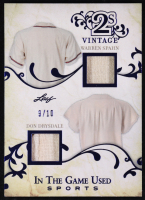 Warren Spahn / Don Drysdale 2025 Leaf In The Game Used 2's Vintage Blue Holo #IGV5 #9/10 at PristineAuction.com
