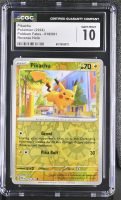 Pikachu 2024 Pokemon TCG Scarlet & Violet Paldean Fates #018 Reverse Holo (CGC 10) at PristineAuction.com
