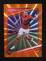 Erling Haaland 2021-22 Donruss Orange Laser Holo #100 at PristineAuction.com